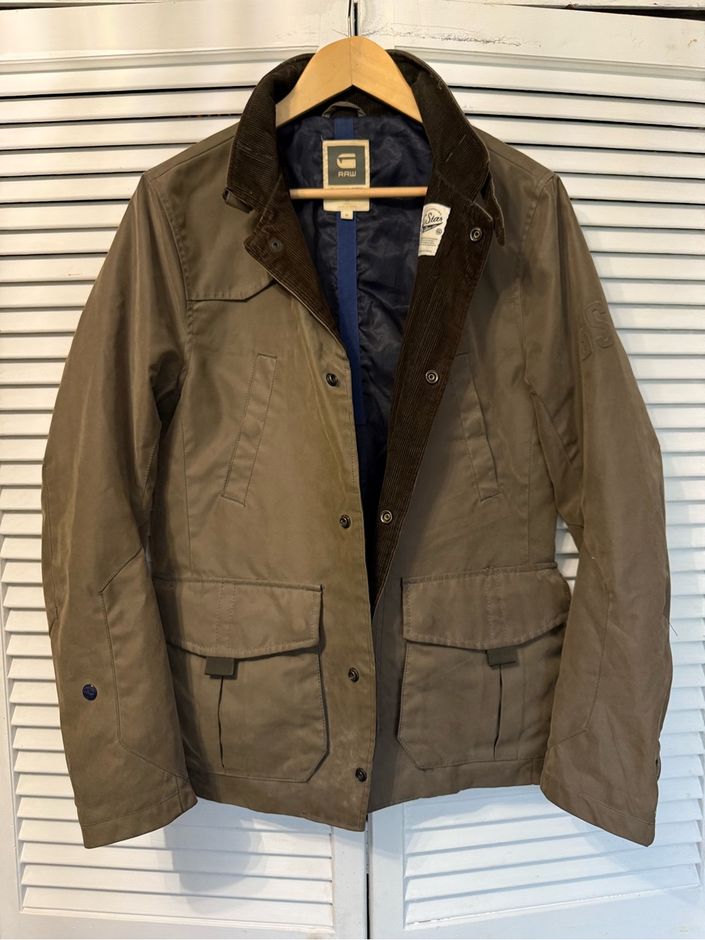 G-Star Men's Olive/Brown Field Jacket